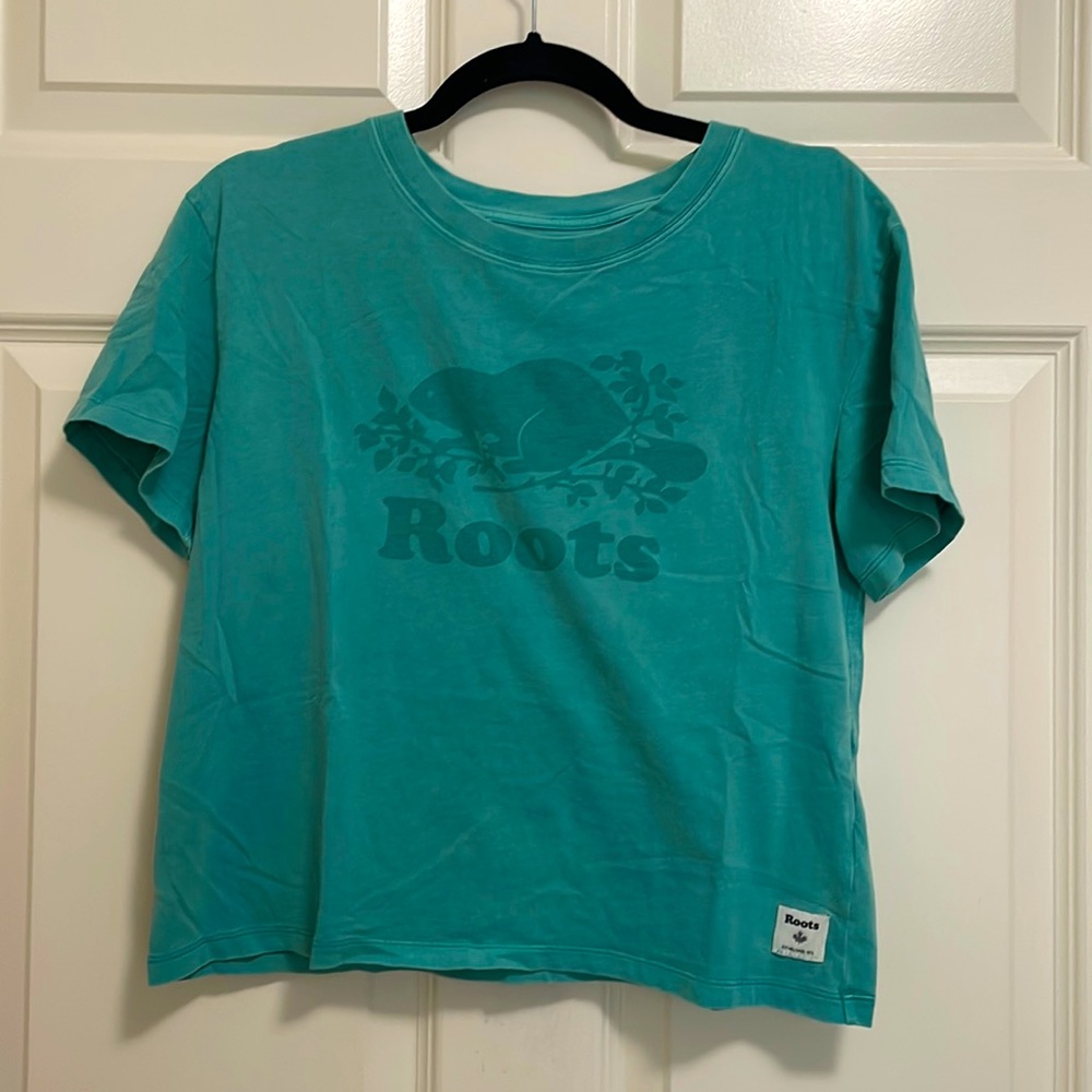 Roots womens basic graphic tee